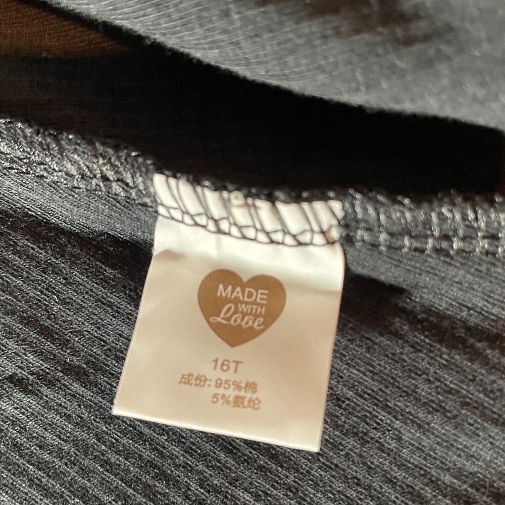 Black Ribbed Maxi Dress Bow Shoulders Side Pockets Size 16T Stretchy Material - Picture 5 of 7